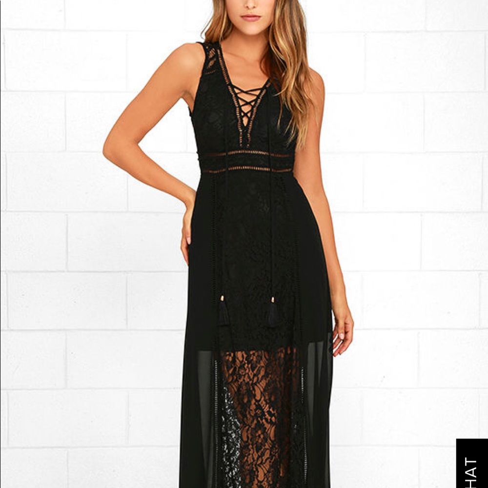 Gorgeous black lulus dress